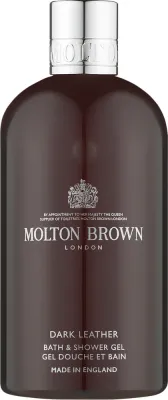 Гель для душа Molton Brown Dark Leather с нотами кожи и можжевельника, 300 мл