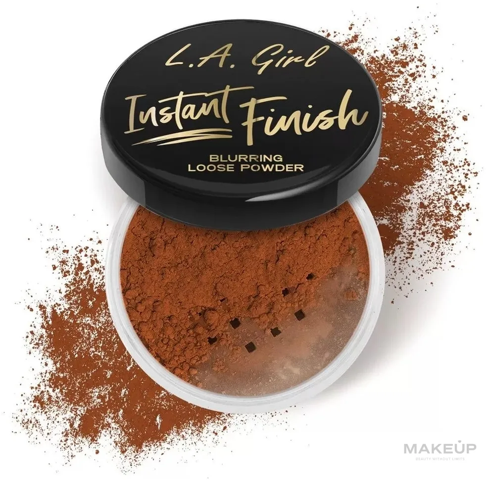 Рассыпчатая пудра L.A. Girl Instant Finish Blurring разглаживающая, 6 г, оттенок Deep
