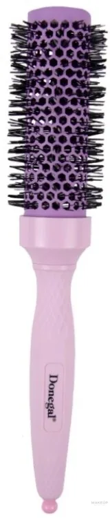 Круглая термощётка для волос Donegal Pastel Violet 34 мм керамика