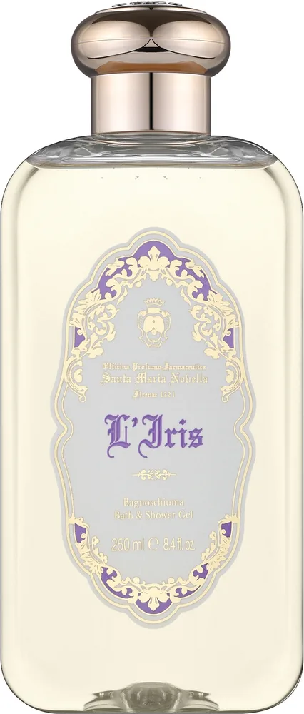 Гель для ванны и душа Santa Maria Novella L'Iris с флорентийским ирисом, 250 мл