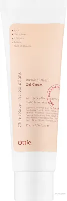 Крем-гель для лица Ottie Blemish Clean с салициловой кислотой для проблемной кожи 80 мл