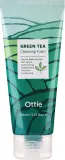 Ottie Green Tea Cleansing Foam очищающая пенка с зелёным чаем, алоэ и папайей 150 мл — фото 1