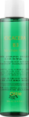 Успокаивающий тоник для сужения пор Ottie Cicacera 83 Solution Toner с центеллой и церамидами, 200 мл