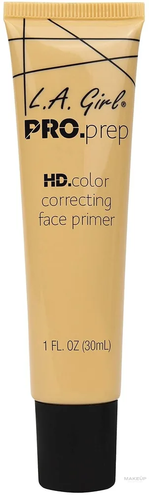 База под макияж L.A. Girl Pro Prep HD Color Correcting Primer корректирующая тон, увлажняющая, 30 мл, оттенок Colorless