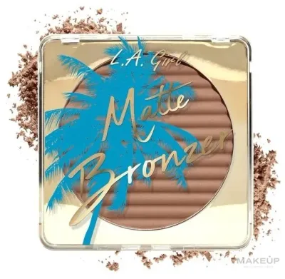 Бронзер для лица L.A. Girl Matte Bronzer матовый, для лица и тела, 15 г