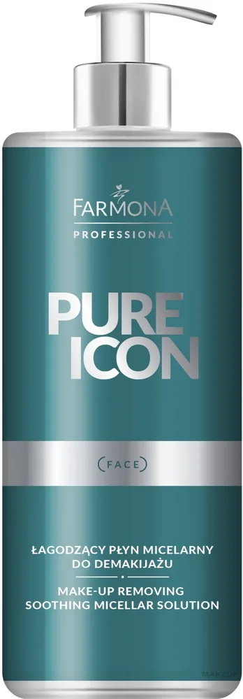 Farmona Professional Pure Icon мицеллярная вода со спирулиной и гиалуроном для лица 500 мл