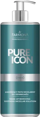 Farmona Professional Pure Icon мицеллярная вода со спирулиной и гиалуроном для лица 500 мл