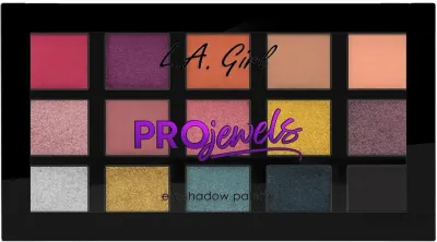 Палетка теней для век L.A. Girl PRO Shadow Eye Palette 15 оттенков, матовые и мерцающие, 18 г
