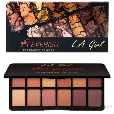 Палетка теней для век L.A. Girl Fanatic Eyeshadow Palette 12 оттенков, с зеркалом, 12 г