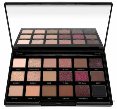 Палетка теней для век L.A. Girl 18 Color Eyeshadow Palette 18 оттенков, со встроенным зеркалом, 24 г