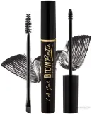 Набор для бровей L.A. Girl Brow Bestie Long Wearing Gel Kit гель и двусторонняя кисть, 2,5 мл, оттенок Soft Black — фото 1