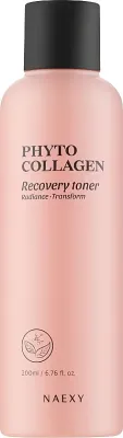 Тоник для лица с фитоколлагеном Naexy Phyto Collagen Recovery Toner для упругости кожи, 200 мл