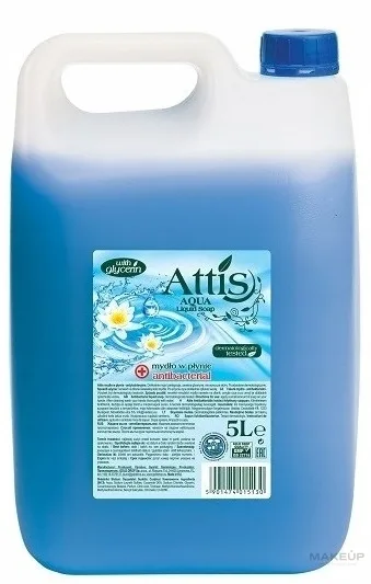Мыло жидкое Attis Aqua для рук с глицерином, 5000 мл