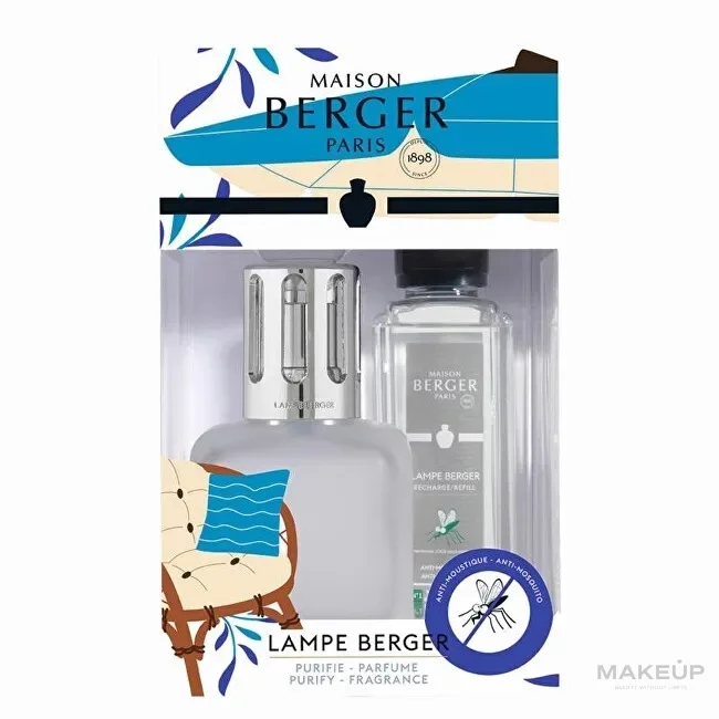 Набор Maison Berger Anti-Mosquito каталитическая лампа и сменный блок 250 мл