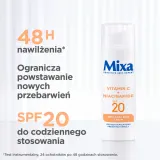 Крем для лица Mixa Sensitive Skin Expert с витамином C и ниацинамидом SPF 20 50 мл — фото 7