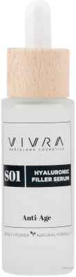 Сыворотка для лица Vivra Hyaluronic Filler Anti-Age с гиалуроновой кислотой 30 мл