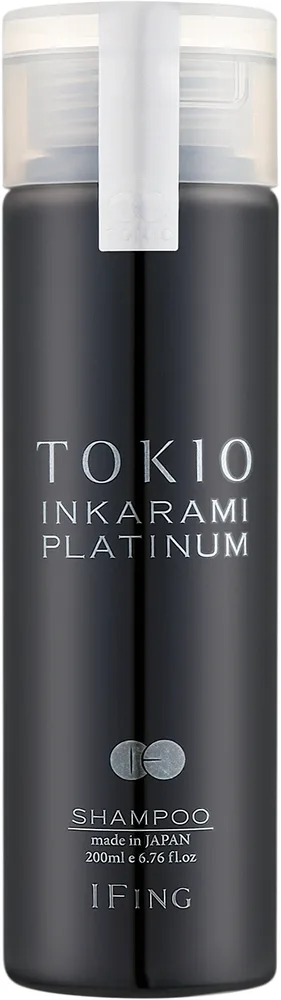 Шампунь Tokio Inkarami Platinium с фуллереном, двойным кератином и грейпфрутом, без сульфатов, 200/400 мл, Япония