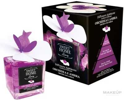 Аромадиффузор для дома с цветком Sweet Home Collection Aroma Diffuser Orchid and Amber 150 мл