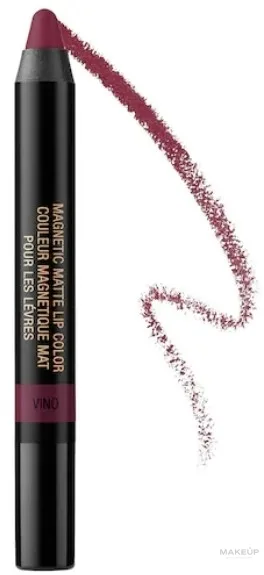 Помада для губ Nudestix Magnetic Matte Lip Color матовая, стойкая, 2,8 г, оттенок Vino
