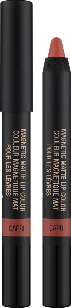 Помада для губ Nudestix Magnetic Matte Lip Color матовая, стойкая, 2,8 г, оттенок Capri