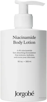 Лосьон для тела Jorgobe Niacinamide с ниацинамидом и витамином А, 300 мл