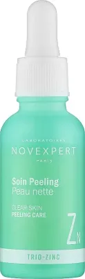 Novexpert Trio-Zinc Clear Skin Peeling Care очищающий пилинг для лица с цинком и PHA 30 мл