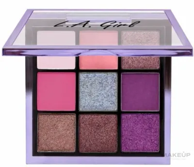 Палетка теней для век L.A. Girl Keep It Playful Eyeshadow Palette мини-формат, матовые и мерцающие, 14 г