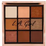 Палетка теней для век L.A. Girl Keep It Playful Eyeshadow Palette мини-формат, матовые и мерцающие, 14 г, оттенок GES435 - Foreplay — фото 1