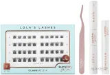 Набор накладных ресниц Lola's Lashes Classic DIY клей-фиксатор ремувер ресницы и аппликатор — фото 1
