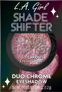 Тени для век L.A. Girl Shade Shifter Duo Chrome дуохромные, компактные, 1,2 г