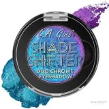 Тени для век L.A. Girl Shade Shifter Duo Chrome дуохромные, компактные, 1,2 г, оттенок GES245 - Topaz — фото 1
