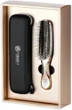 Щётка для волос и массажа кожи головы S-Heart-S Scalp Brush World Premium шампанское золото — фото 2