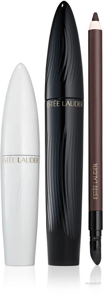 Набор для глаз Estée Lauder Optical Illusions Turbo сыворотка-уход для ресниц и бровей подводка и тушь 6+1.2+8 мл