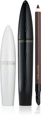 Набор для глаз Estée Lauder Optical Illusions Turbo сыворотка-уход для ресниц и бровей подводка и тушь 6+1.2+8 мл
