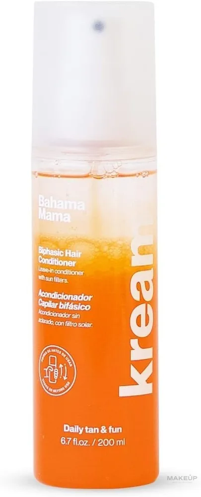 Двухфазный несмываемый кондиционер для волос с UV-фильтрами Kream Bahama Mama 200 мл