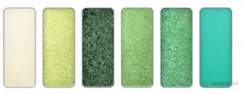 Палетка теней Revers New City Trends Professional Eyeshadow Palette 6 оттенков, оттенок 12