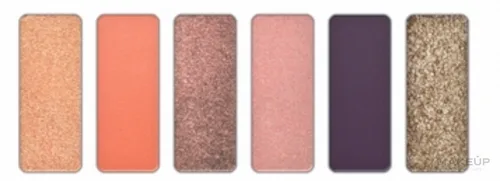 Палетка теней Revers New City Trends Professional Eyeshadow Palette 6 оттенков, оттенок 15
