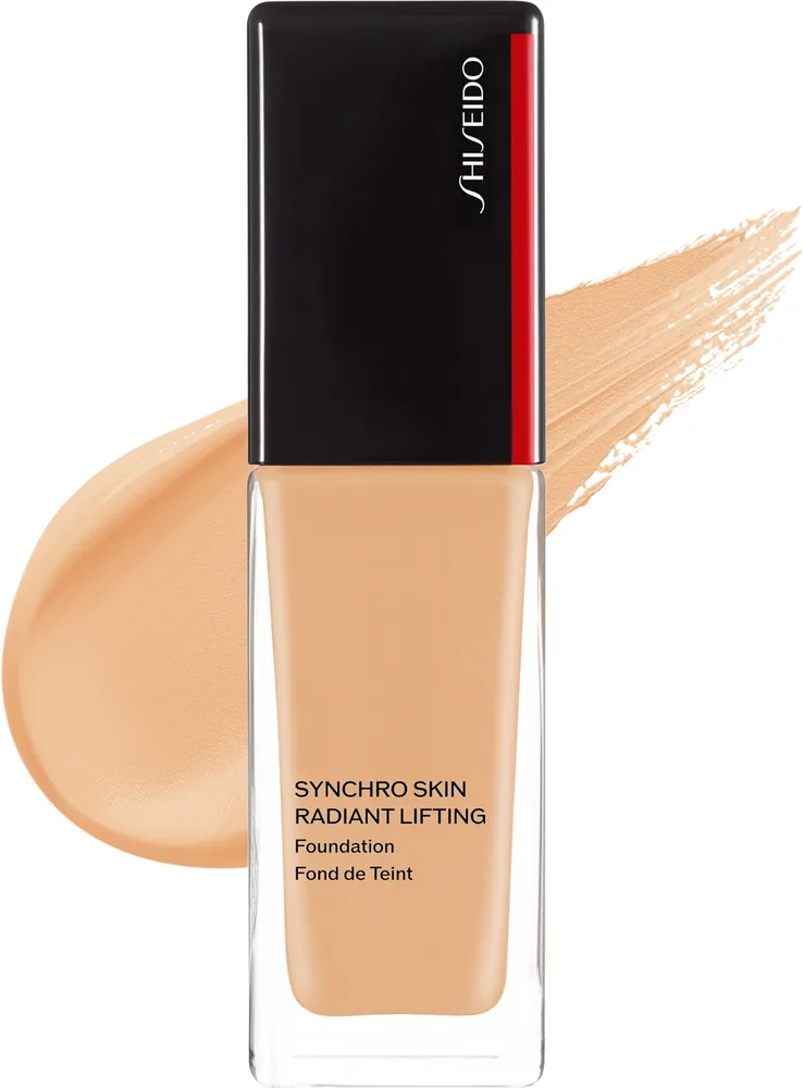 Тональный флюид Shiseido Synchro Skin Radiant Lifting Foundation сияющий с эффектом лифтинга SPF 30, 30 мл, оттенок Pine