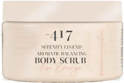 417 - 417 Serenity Legend Aromatic Balancing Body Scrub Kiwi And Mango - Ароматический скраб для баланса кожи тела Киви и Манго 400 г