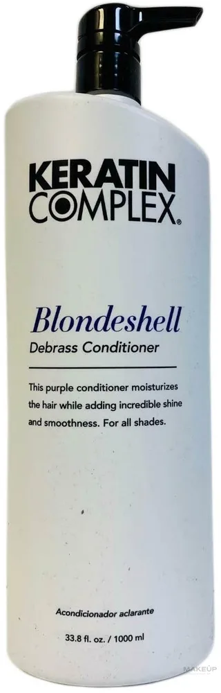 Тонирующий кондиционер для осветлённых волос Keratin Complex Blondeshell Debrass Conditioner 1000 мл