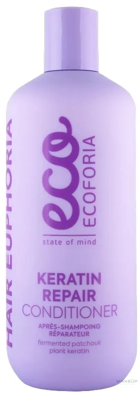 Восстанавливающий кондиционер для волос с кератином Ecoforia Hair Euphoria Keratin Repair Conditioner 400 мл