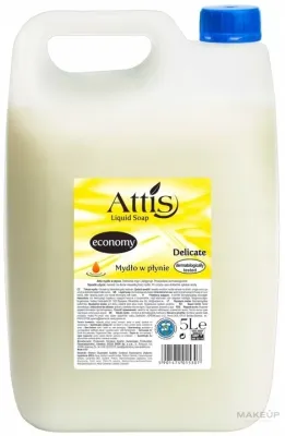 Мыло жидкое Attis Delicate для рук и тела, канистра 5000 мл
