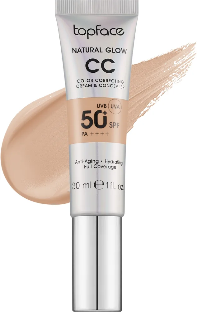 Корректор для лица Topface CC Color Correcting крем 2в1, оттенок 001