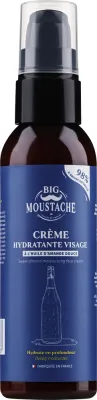Крем для лица и бороды Big Moustache со сладким миндалём мужской 75 мл