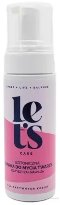 Let's Care Isotonic очищающая пенка с водорослями, арбузом, инулином и ксилитом 150 мл