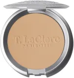 Компактная пудра T. LeClerc La Poudre Compacte Dermophile рисовая, 9 г, оттенок 08 - Sahara — фото 1