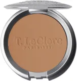 Компактная пудра T. LeClerc La Poudre Compacte Dermophile рисовая, 9 г, оттенок 12 - Safran — фото 1