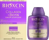 Шампунь Bioxcin Collagen & Biotin для объёма тонких волос, с коллагеном, биотином и пептидами, 300 мл, Турция — фото 2