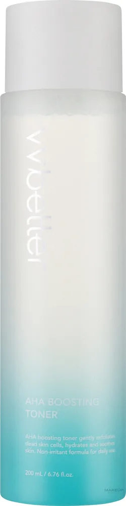 Отшелушивающий тоник для лица VVBetter AHA Boosting Toner с гликолевой и молочной кислотами, 200 мл
