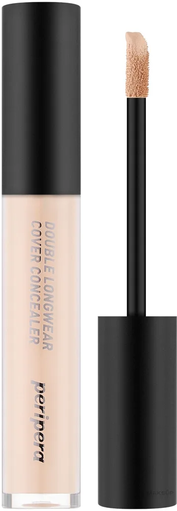 Корректор для лица Peripera Double Longwear Cover стойкий, оттенок 01 - Pure Ivory